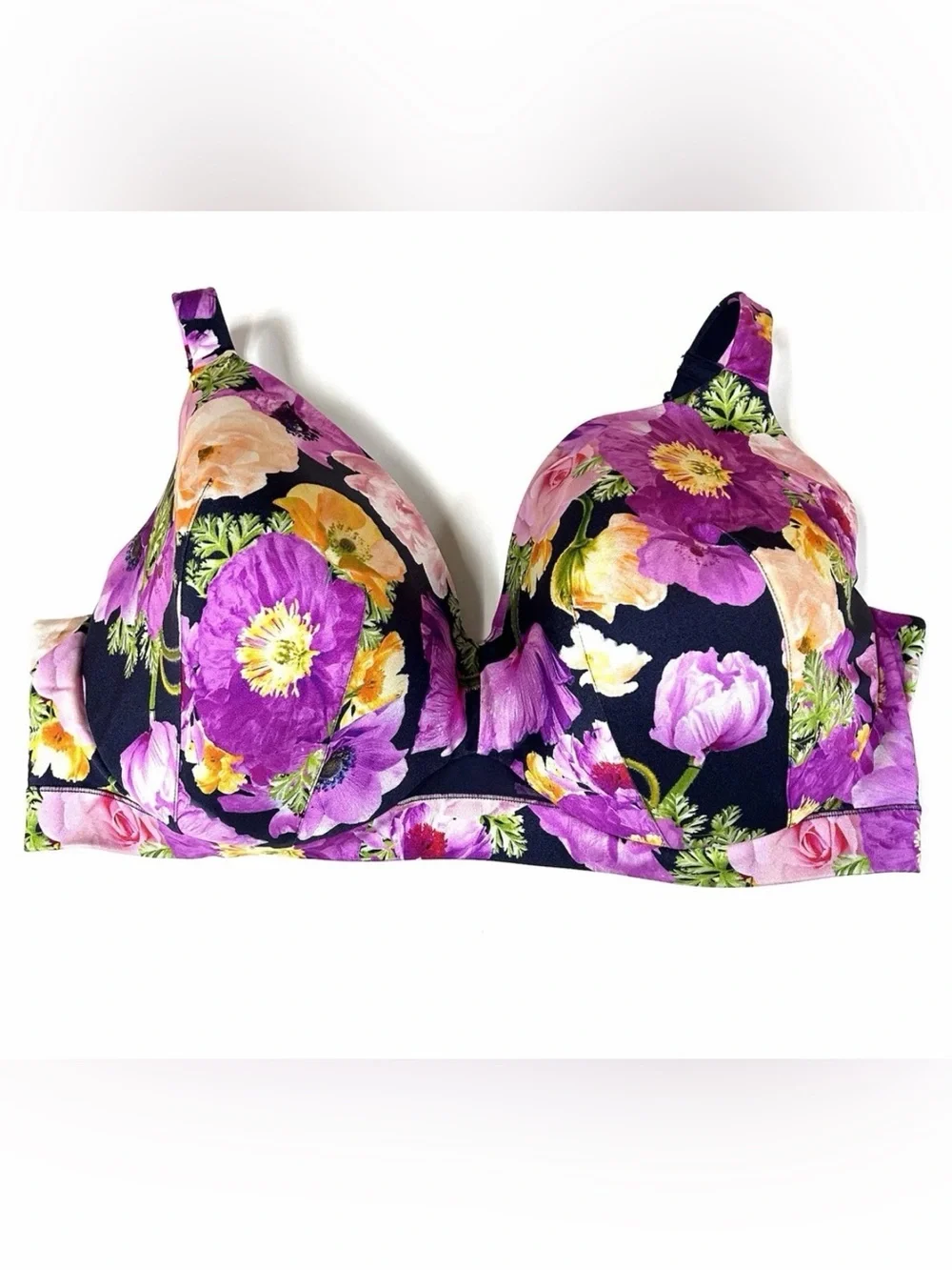 Cacique Lane Bryant Comfort Bliss Lightly Lined Full Coverage Bra size 44DDD